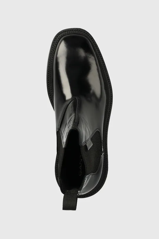 μαύρο Δερμάτινες μπότες τσέλσι Gant Fairwyn