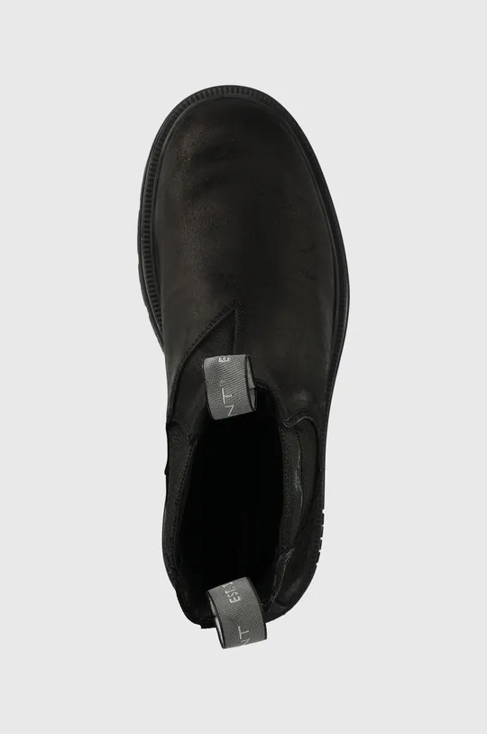 fekete Gant magasszárú cipő velúrból Gretty