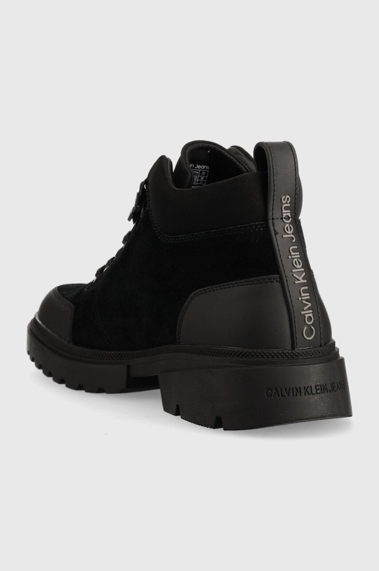 Δερμάτινες μπότες πεζοπορίας Calvin Klein Jeans Chunky Low Hiking Boot  Πάνω μέρος: Φυσικό δέρμα, Δέρμα σαμουά Εσωτερικό: Υφαντικό υλικό Σόλα: Συνθετικό ύφασμα