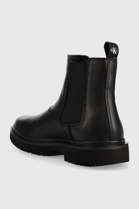 Usnjeni chelsea Calvin Klein Jeans Lug Mid Chelsea Boot 2  Zunanjost: Naravno usnje Notranjost: Tekstilni material, Naravno usnje Podplat: Sintetični material