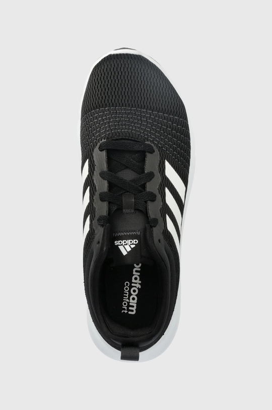 czarny adidas buty do biegania Fluidup