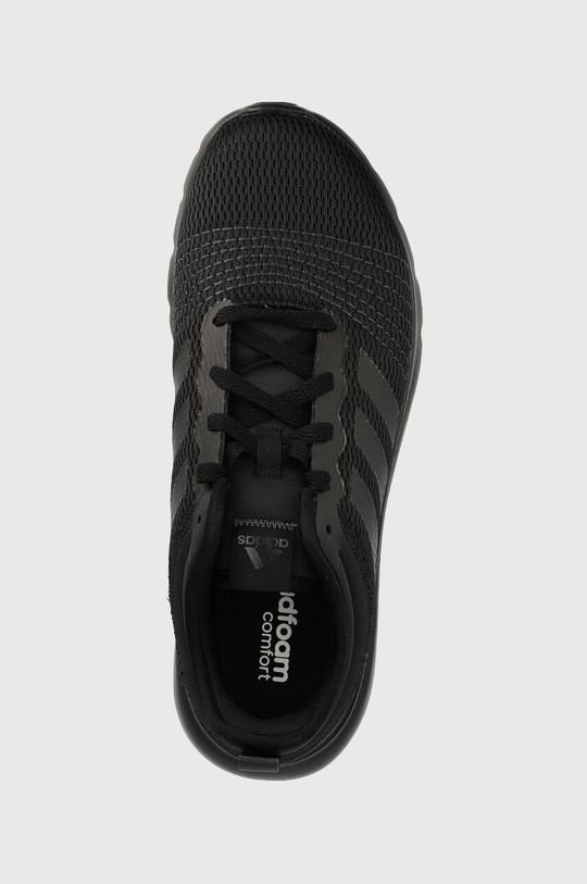 czarny adidas buty do biegania Fluidup