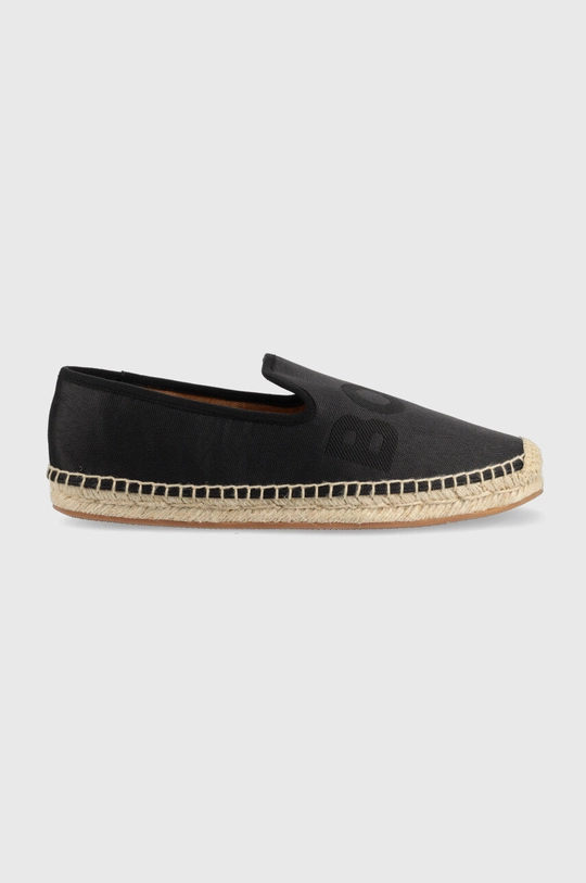 czarny BOSS espadryle Madeira Slon 50474924.001 Męski