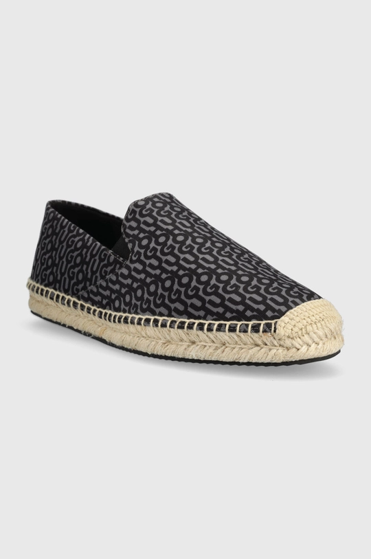 Espadrilky HUGO Sannes Slon sivá