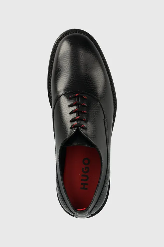 crna Kožne cipele HUGO Luxityl Oxfr