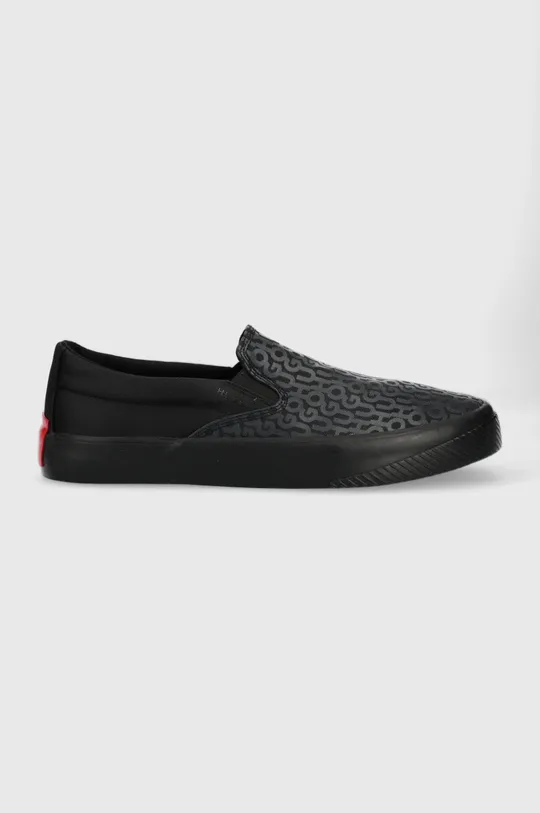 μαύρο Πάνινα παπούτσια HUGO Dyer Slon Ανδρικά