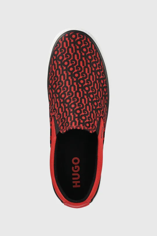 κόκκινο Πάνινα παπούτσια HUGO Dyer Slon