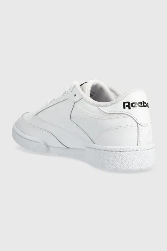 Reebok Classic leather sneakers CLUB C 85 GZ1605  Uppers: Natural leather, coated leather Inside: Textile material Outsole: Synthetic material