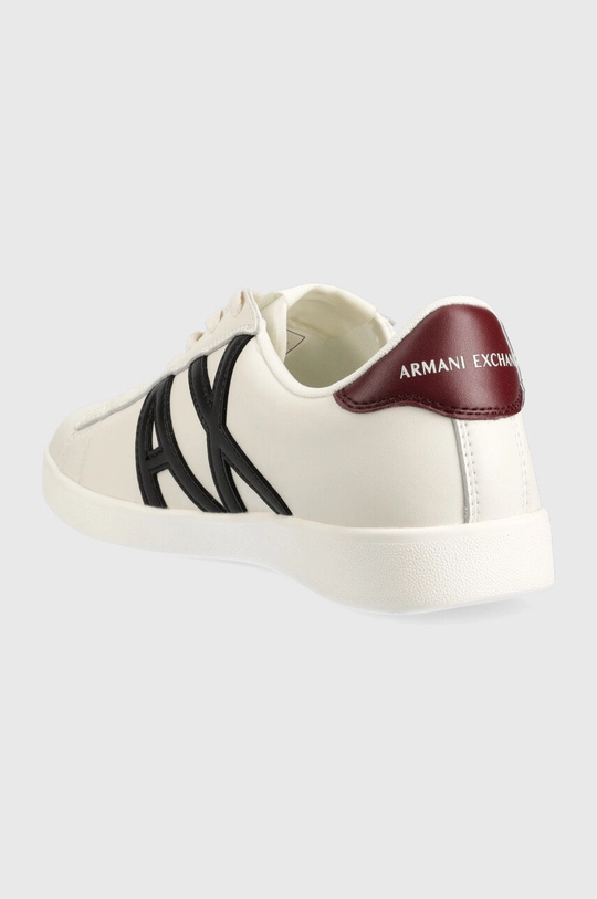 Armani Exchange sneakersy Cholewka: Materiał syntetyczny, Materiał tekstylny, Skóra naturalna, Wnętrze: Materiał syntetyczny, Materiał tekstylny, Podeszwa: Materiał syntetyczny