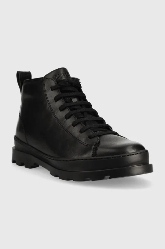 Δερμάτινα παπούτσια Camper Brutus μαύρο