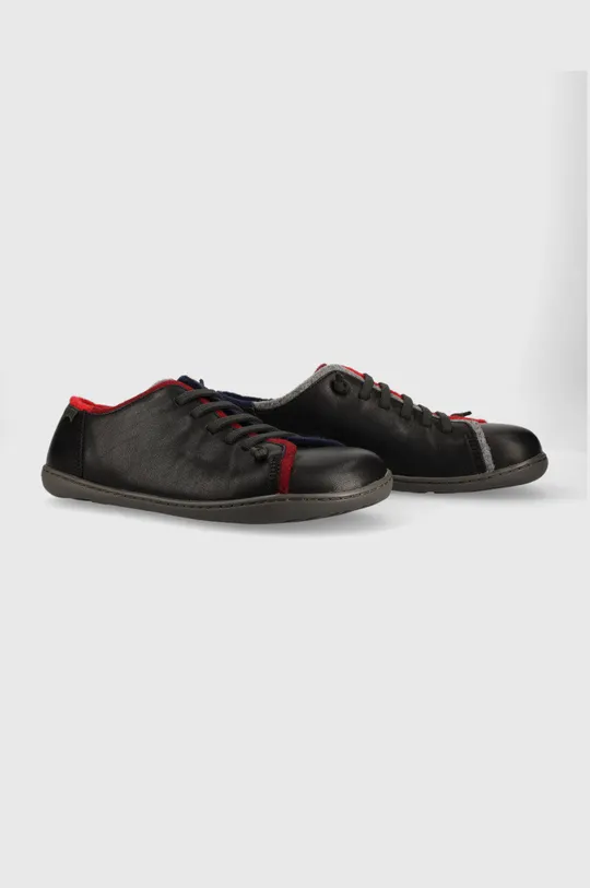 μαύρο Δερμάτινα αθλητικά παπούτσια Camper Tws Ανδρικά
