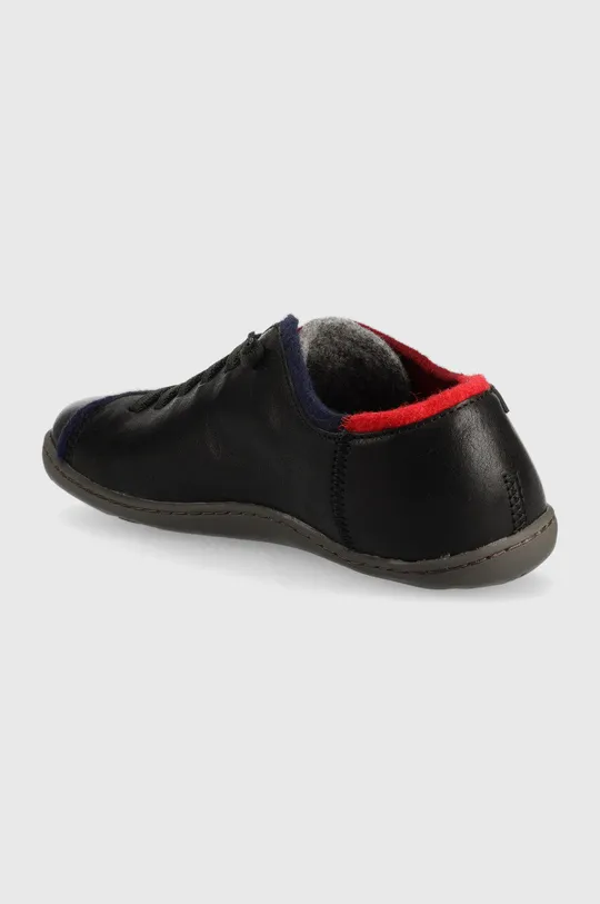 μαύρο Δερμάτινα αθλητικά παπούτσια Camper Tws