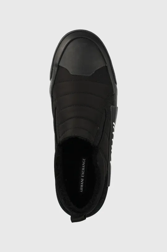 μαύρο Πάνινα παπούτσια Armani Exchange