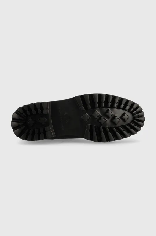 Δερμάτινες μπότες τσέλσι Armani Exchange Ανδρικά