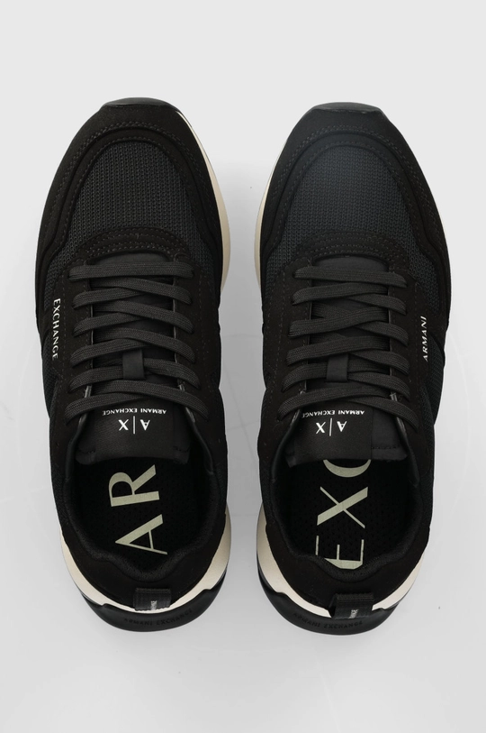 czarny Armani Exchange sneakersy