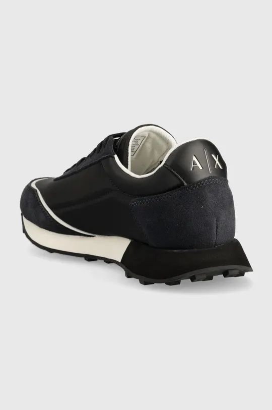 Armani Exchange sneakersy Cholewka: Materiał tekstylny, Skóra zamszowa, Wnętrze: Materiał syntetyczny, Materiał tekstylny, Podeszwa: Materiał syntetyczny