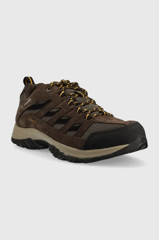 Cipele Columbia Crestwood Waterproof smeđa