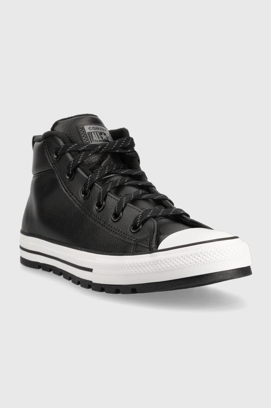 Πάνινα παπούτσια Converse Chuck Taylor All Star Street Lugged μαύρο