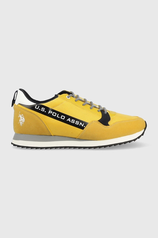 żółty U.S. Polo Assn. Sneakersy BALTY Męski