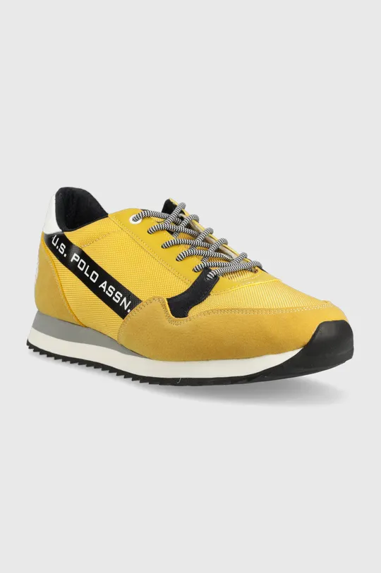 U.S. Polo Assn. Sneakersy BALTY żółty