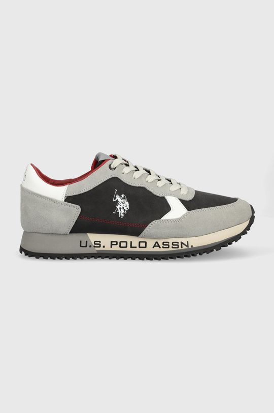 šedá Sneakers boty U.S. Polo Assn. Cleef Pánský