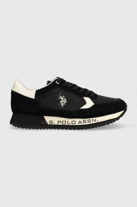 czarny U.S. Polo Assn. sneakersy CLEEF Męski