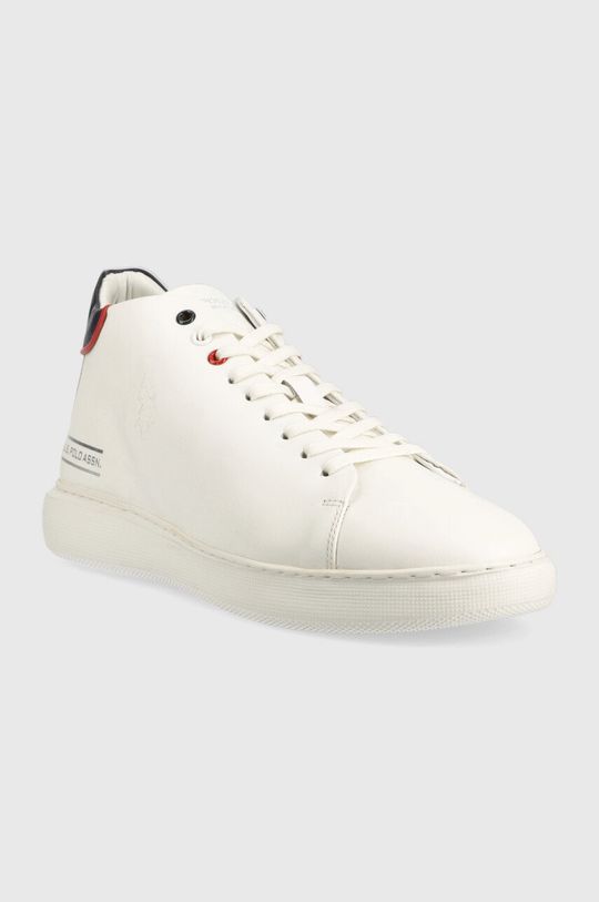 U.S. Polo Assn. sneakersy skórzane CRYME biały
