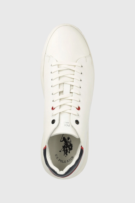 bianco U.S. Polo Assn. sneakers in pelle CRYME