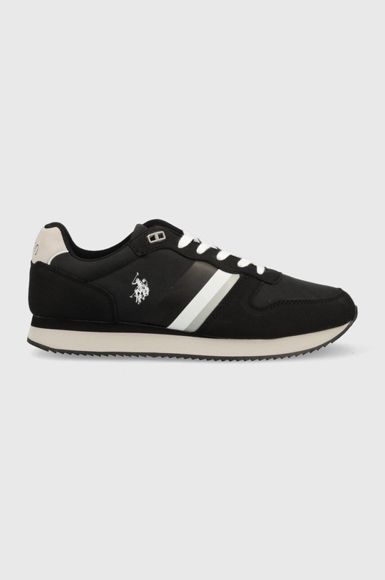 czarny U.S. Polo Assn. sneakersy NOBIL Męski