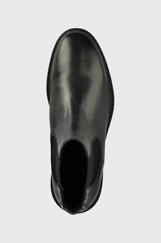 μαύρο Δερμάτινες μπότες τσέλσι U.S. Polo Assn. Yann001m/bl1