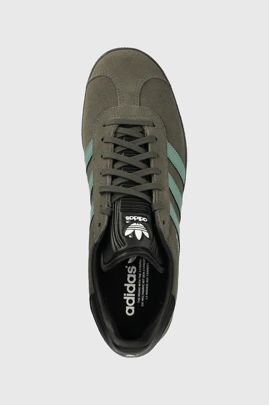 πράσινο Σουέτ αθλητικά παπούτσια adidas Originals GAZELLE