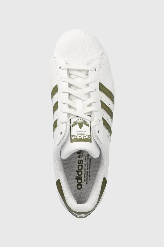 λευκό Δερμάτινα αθλητικά παπούτσια adidas Originals