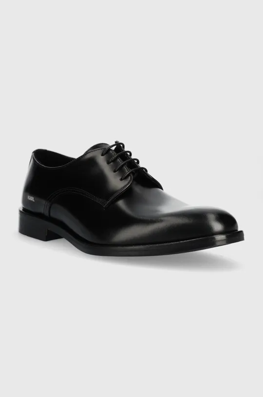 Шкіряні туфлі Karl Lagerfeld Urano Iv чорний