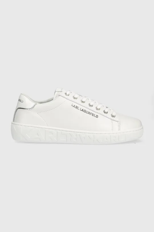 biały Karl Lagerfeld sneakersy skórzane KUPSOLE III KL51019.01W Męski