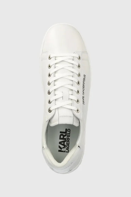 fehér Karl Lagerfeld bőr sportcipő Kupsole Iii