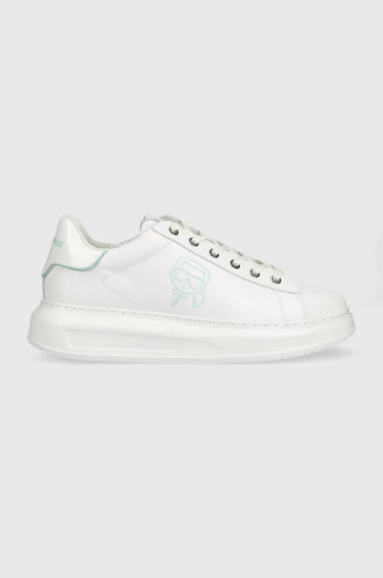 λευκό Δερμάτινα αθλητικά παπούτσια Karl Lagerfeld Kapri Mens Ανδρικά