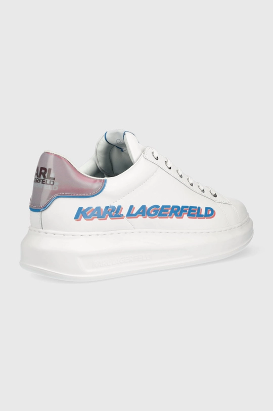 Кожаные кроссовки Karl Lagerfeld Kapri Mens белый