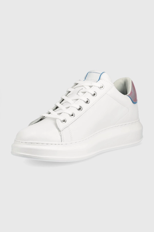 Karl Lagerfeld sneakersy skórzane KAPRI MENS KL52514.01P Cholewka: Skóra naturalna, Wnętrze: Materiał syntetyczny, Podeszwa: Materiał syntetyczny