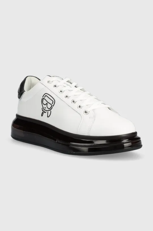 Δερμάτινα αθλητικά παπούτσια Karl Lagerfeld Kapri Kushion λευκό