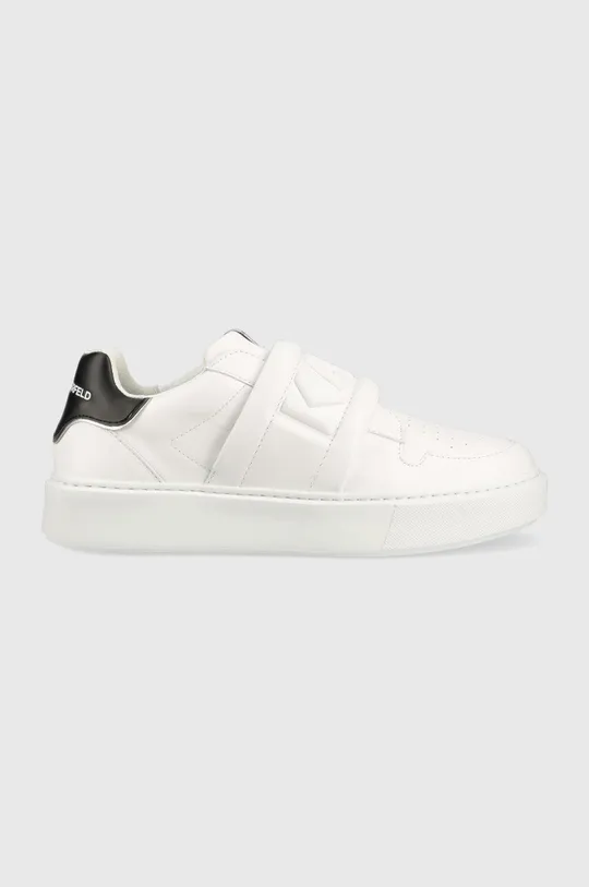 λευκό Δερμάτινα αθλητικά παπούτσια Karl Lagerfeld Maxi Kup Ανδρικά
