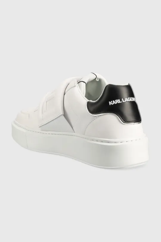Δερμάτινα αθλητικά παπούτσια Karl Lagerfeld Maxi Kup  Πάνω μέρος: Συνθετικό ύφασμα, Φυσικό δέρμα Εσωτερικό: Συνθετικό ύφασμα Σόλα: Συνθετικό ύφασμα
