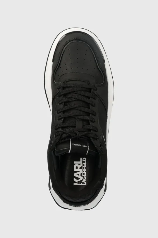 μαύρο Δερμάτινα αθλητικά παπούτσια Karl Lagerfeld Elektro