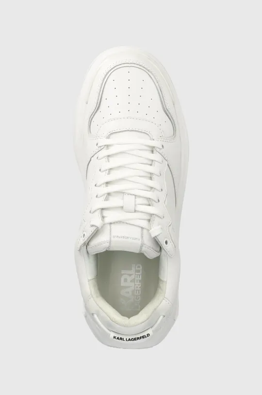biały Karl Lagerfeld sneakersy skórzane ELEKTRO