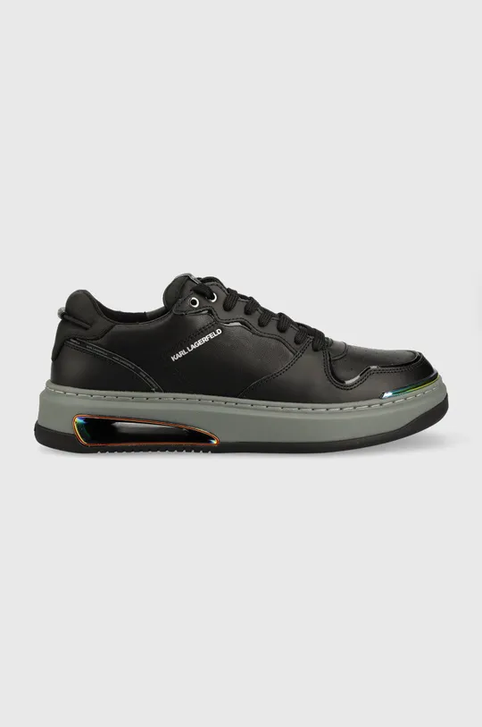μαύρο Δερμάτινα αθλητικά παπούτσια Karl Lagerfeld Elektro Ανδρικά