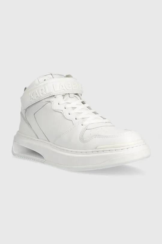 Δερμάτινα αθλητικά παπούτσια Karl Lagerfeld λευκό
