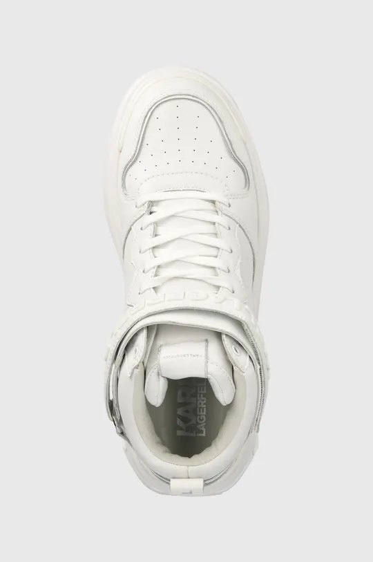 biały Karl Lagerfeld sneakersy skórzane