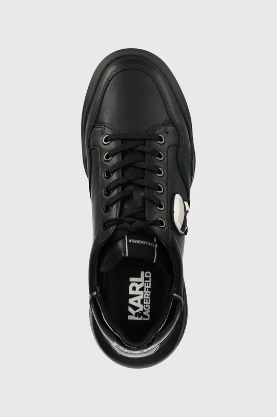 μαύρο Δερμάτινα αθλητικά παπούτσια Karl Lagerfeld Kapri Run