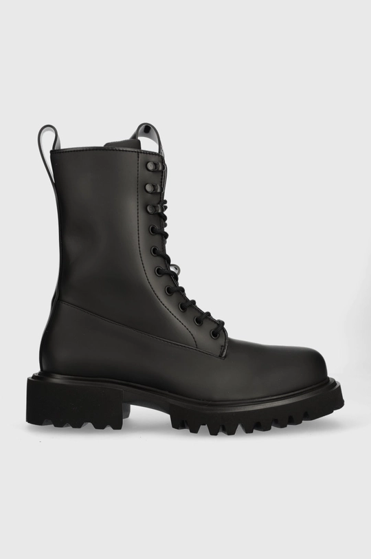 crna Čizme Rains Palladium x Show Combat Boot Muški