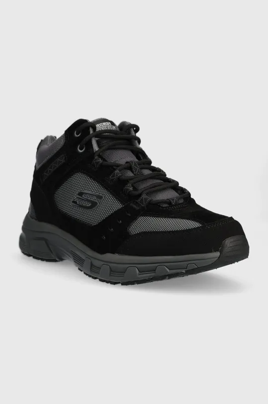 Παπούτσια Skechers Oak Canyon - Ironhide μαύρο