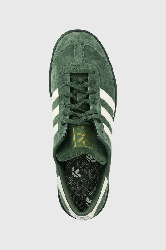 πράσινο Σουέτ αθλητικά παπούτσια adidas Originals HAMBURG